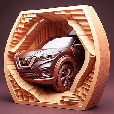 3D model Nissan Kicks (STL)